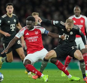 أرسنال يقسو على بايرن بثلاثية ويعزز صدارته لدوري أبطال أوروبا