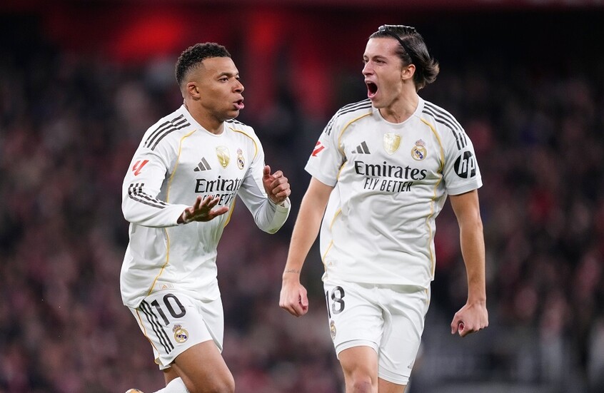 ريال مدريد يهزم أتلتيك بيلباو في عقر داره