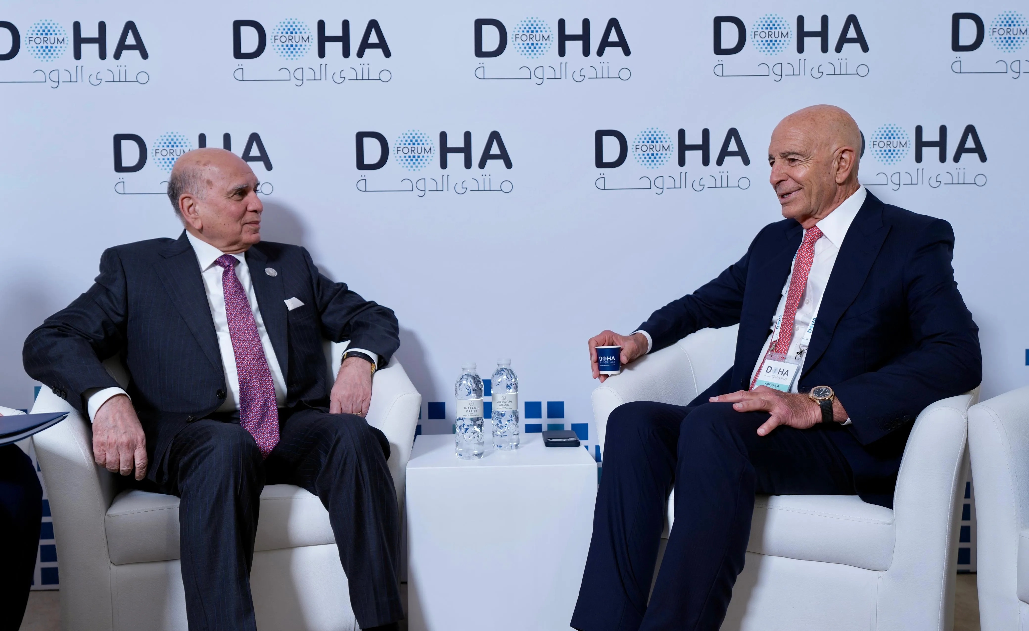 وزير الخارجية يبلغ المبعوث الأمريكي باراك انزعاجه من التصريحات الأخيرة