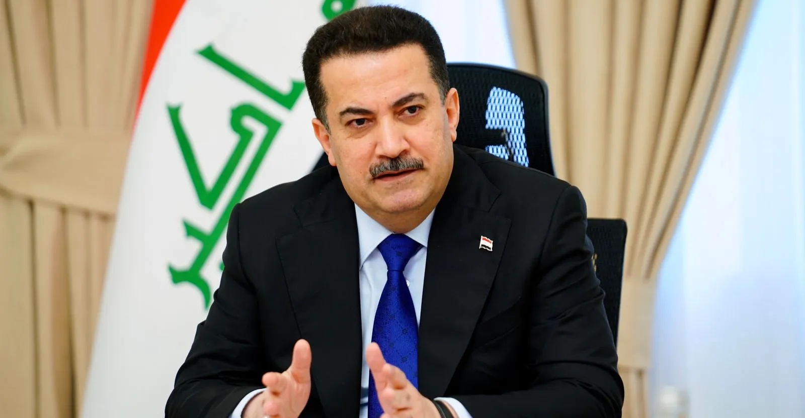 السوداني في مقابلة : العراق «انفتح على الواقع الجديد في سوريا» للحفاظ على أمنه واستقراره