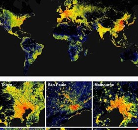 أول خريطة ثلاثية الأبعاد تغطي جميع مباني العالم