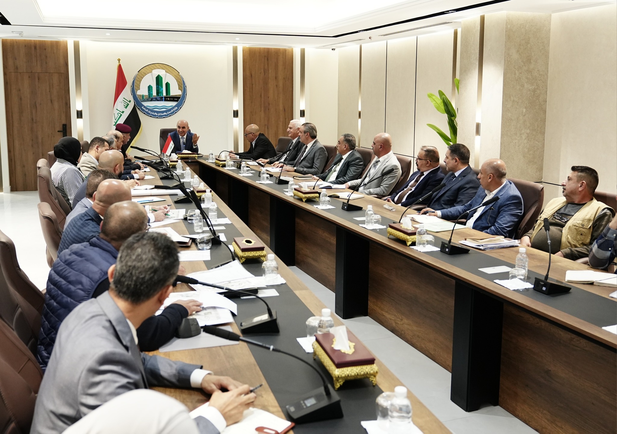 ريكاني يترأس اجتماعاً لتطوير مداخل ومخارج جامعتي النهرين وبغداد