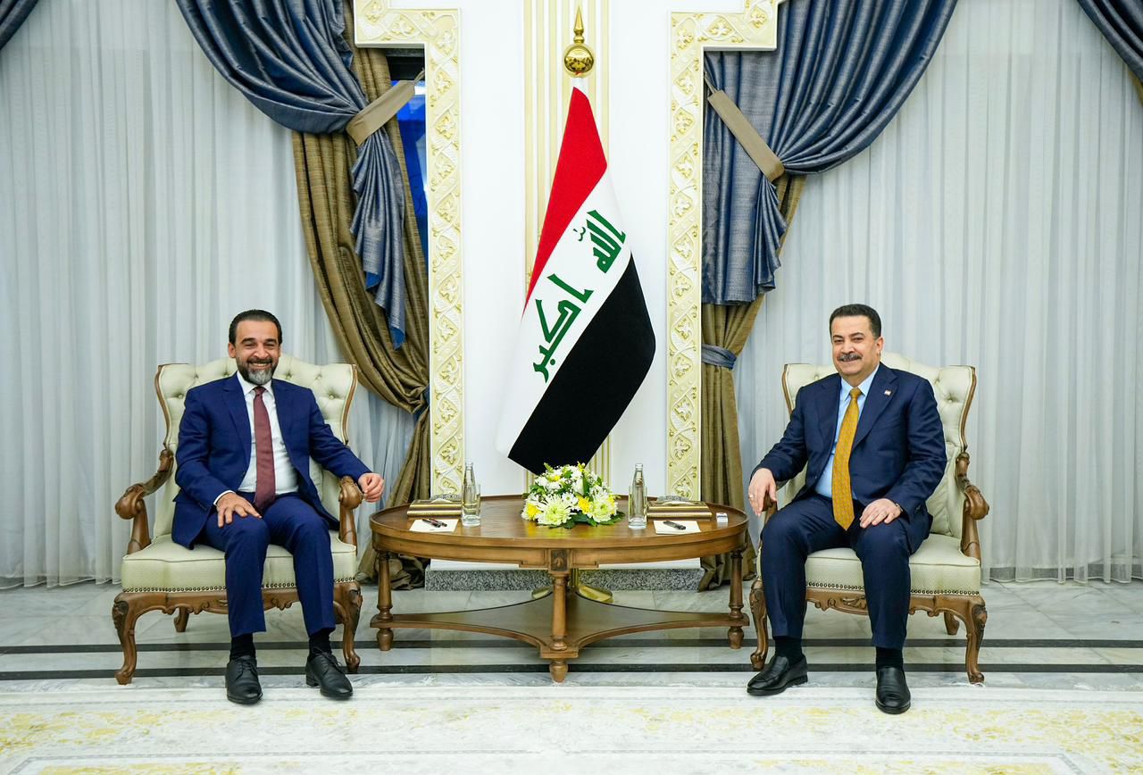 بالفيديو السوداني يستقبل الحلبوسي ويبحثان توحيد الرؤى واستكمال الاستحقاقات الدستورية