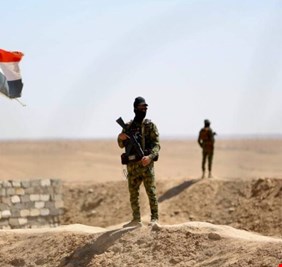 الحشد الشعبي يفرض طوقا امنيا على الصحراء الغربية باتجاه الشريط الحدودي