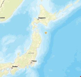 زلزال بقوة 6.7 درجة يضرب شمال شرقي اليابان وتحذير من تسونامي