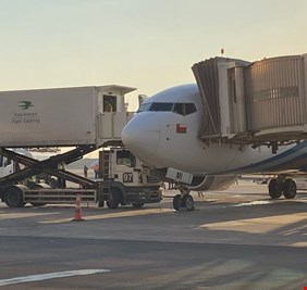 انطلاق أول رحلة أوربية من مطار بغداد الى الدنمارك