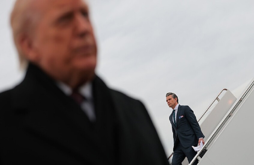 بيان مرتقب من ترامب وهيغسيث وقائد القوات البحرية الأمريكية