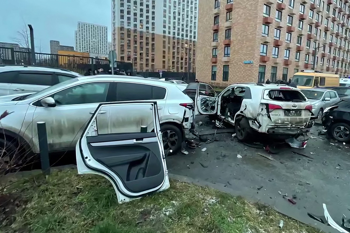 مقتل جنرال بالجيش الروسي بانفجار سيارة في موسكو