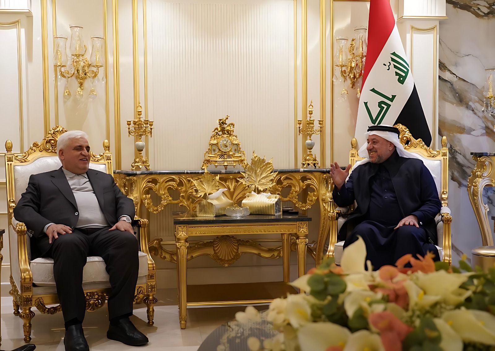 الإعمار والتنمية يبحث مع الخنجر التقارب السياسي لتشكيل حكومة جامعة