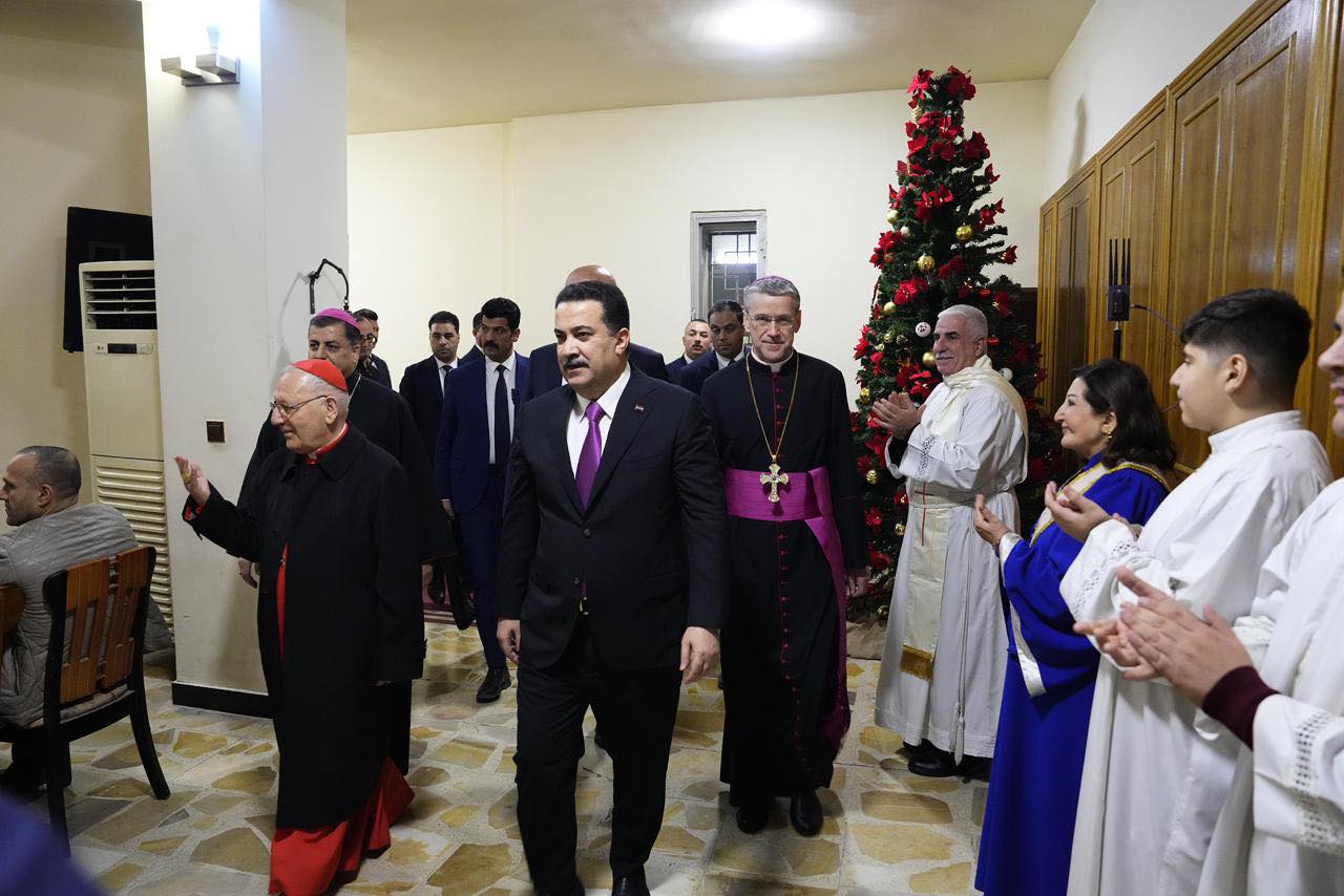 السوداني يؤكد: المكون المسيحي جزء أصيل من هوية العراق و«ملح الأرض» في نسيجه الوطني