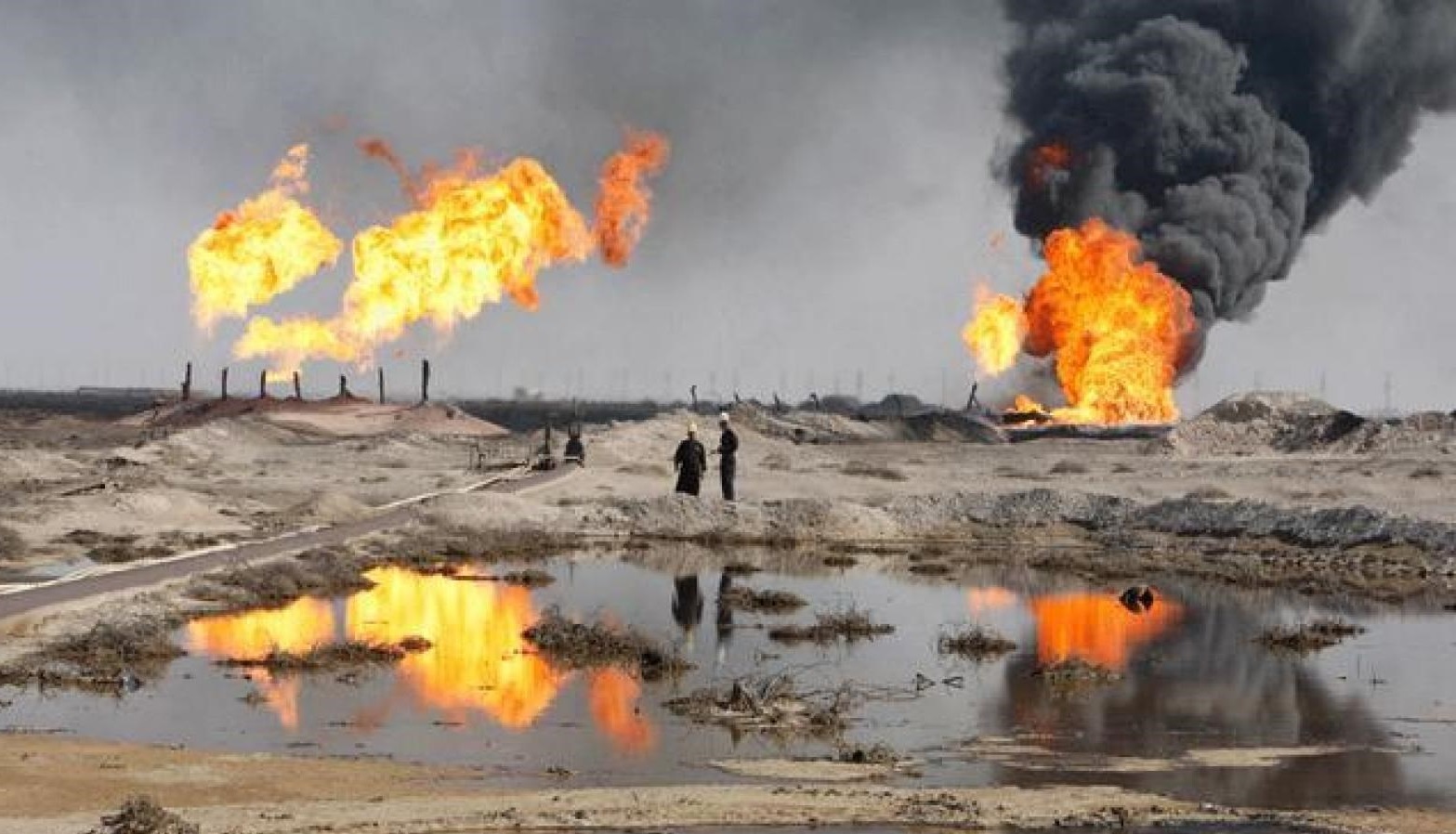نفط الشمال تؤكد ايقاف عمليات حرق الملوثات النفطية