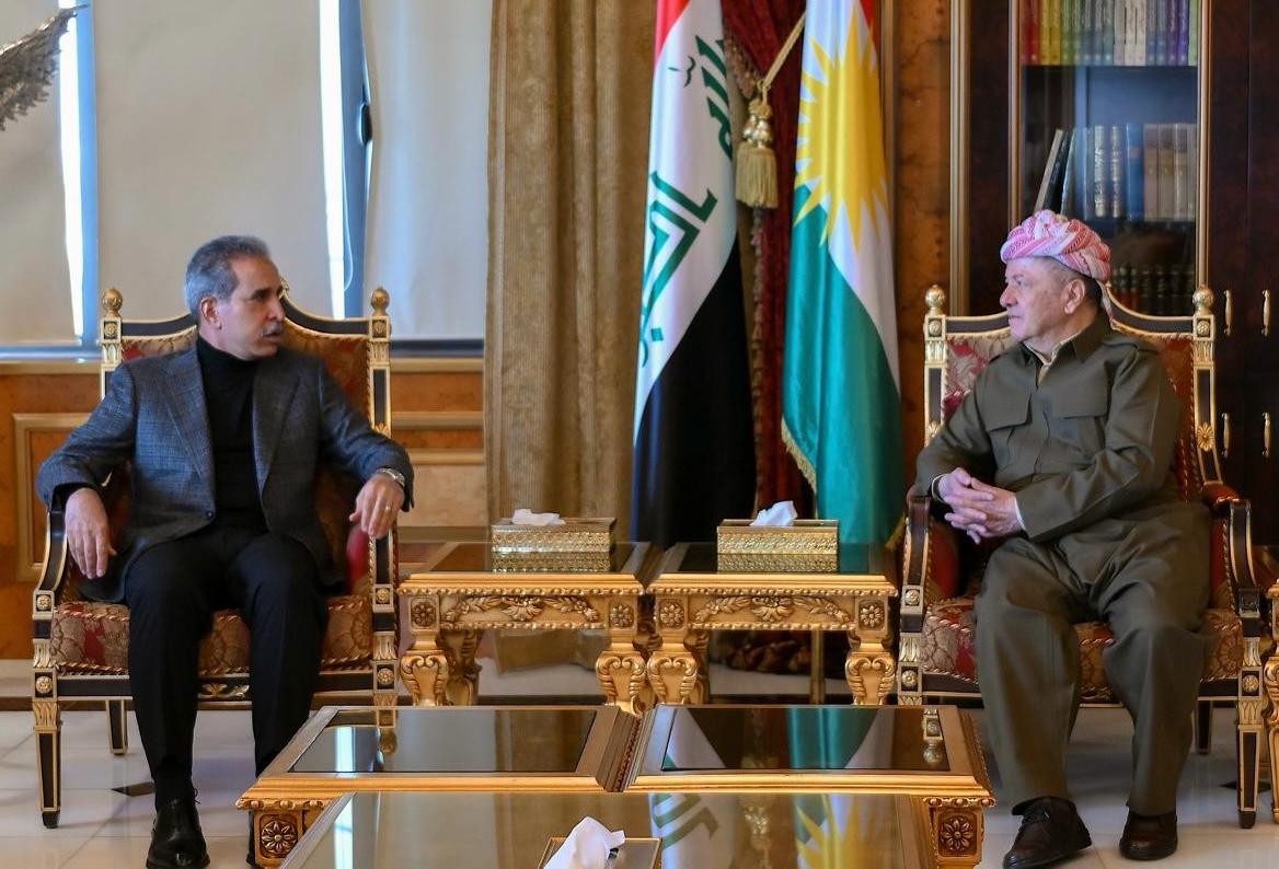 زيدان يبلغ بارزاني بضرورة الحفاظ على المدد الدستورية في اختيار رئيس الجمهورية