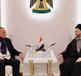 الحكيم يلتقي الكاظمي ويؤكد خطورة الأوضاع المحيطة بالعراق