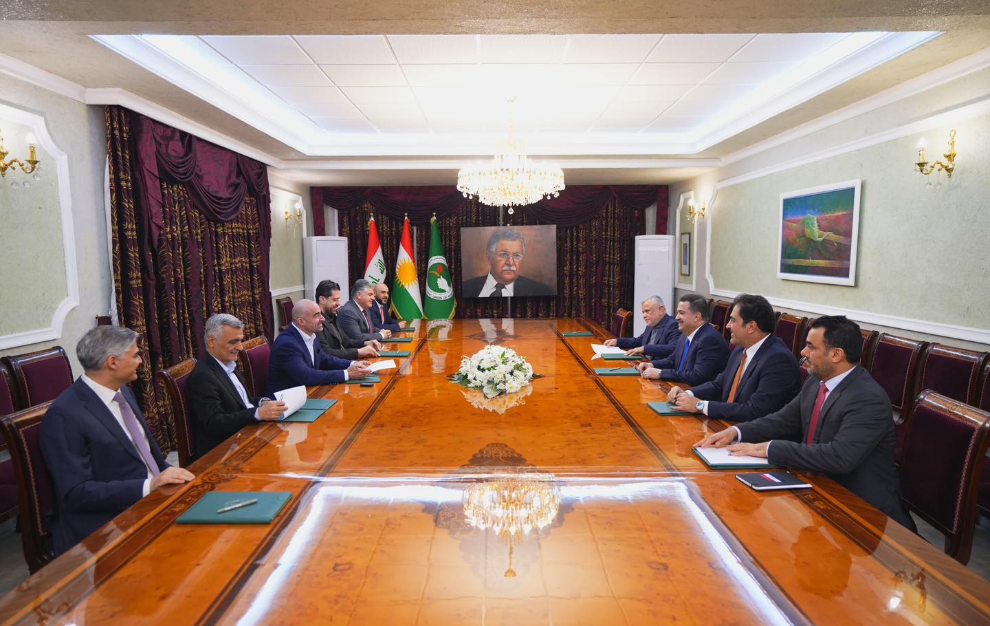 السوداني يدعو طالباني لتجاوز المشاكل و الدفع نحو إنجاز المهام الدستورية