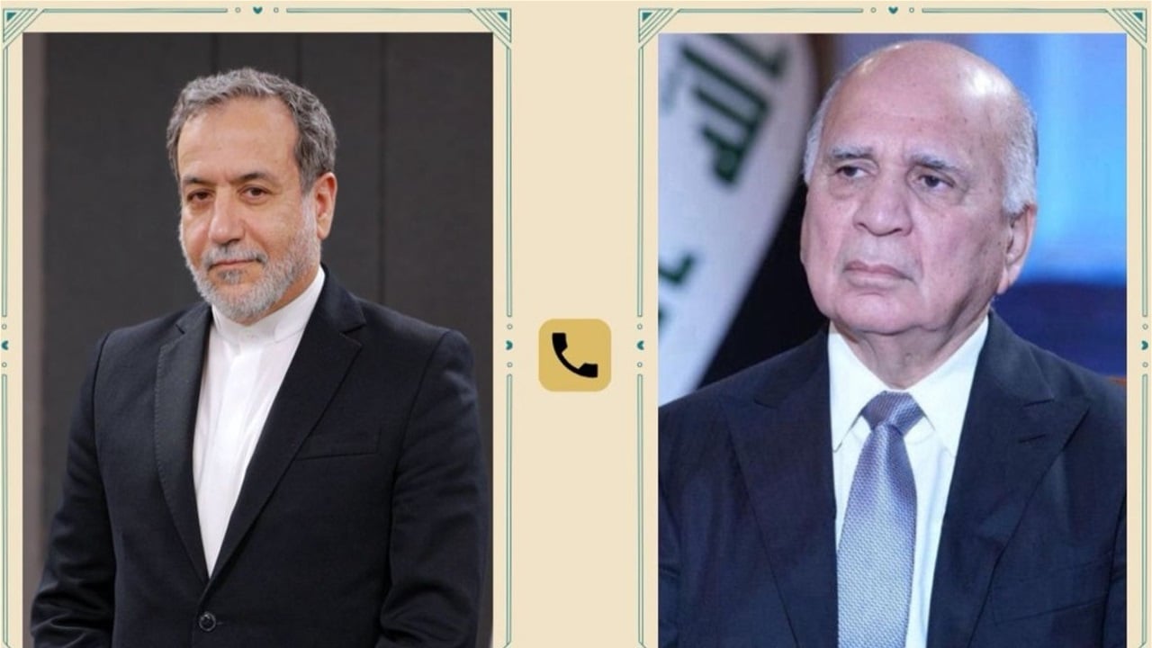 فؤاد حسين يبحث مع عراقجي تطورات المسار التفاوضي والمستجدات الإقليمية