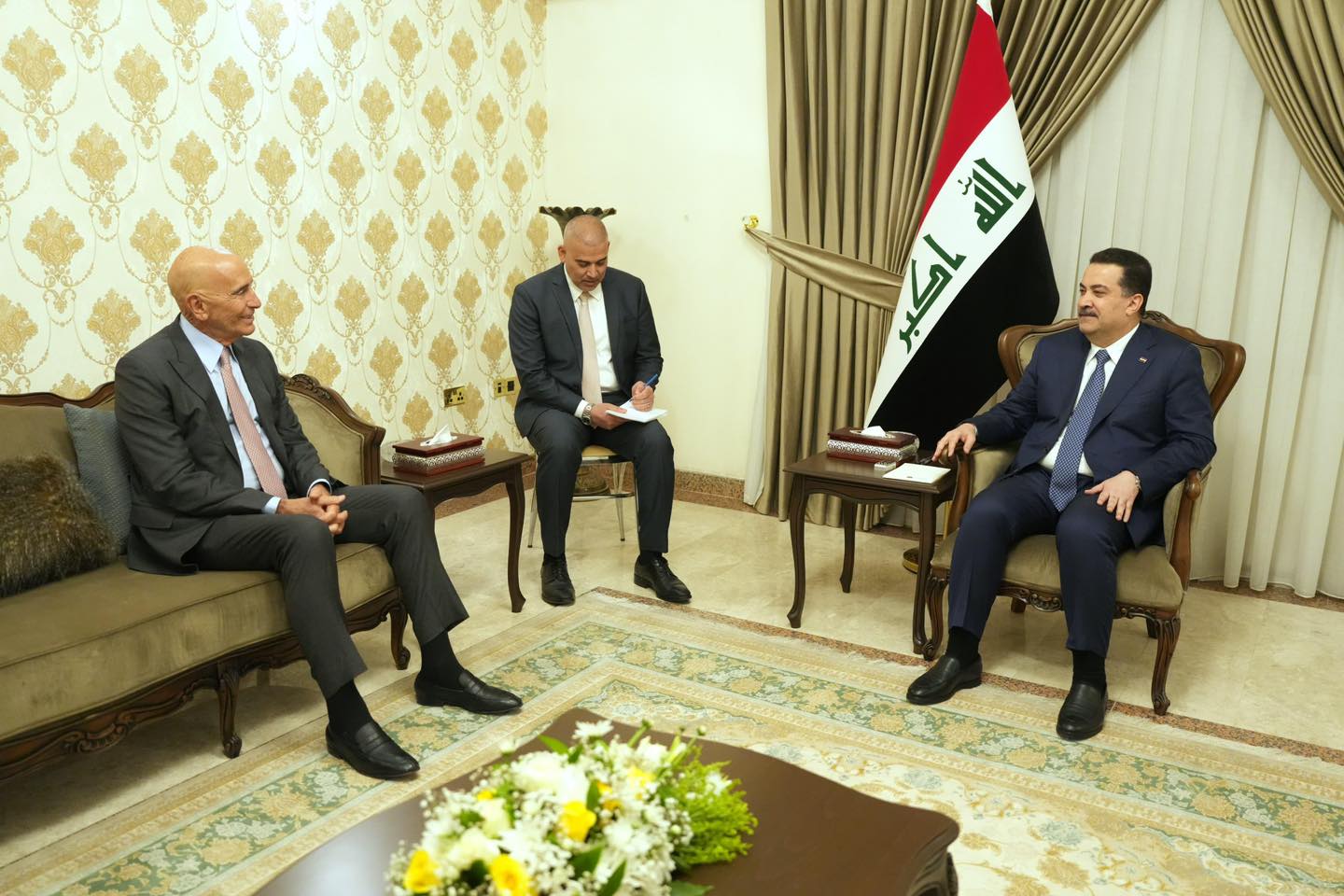 السفارة الأمريكية في بغداد تعلق على لقاء السوداني مع مبعوث ترامب