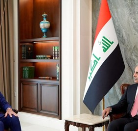 فائق زيدان يلتقي مبعوث ترامب إلى العراق ويؤكد على حسم الاستحقاقات الدستورية