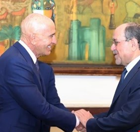 المالكي يلتقي مبعوث ترامب في بغداد