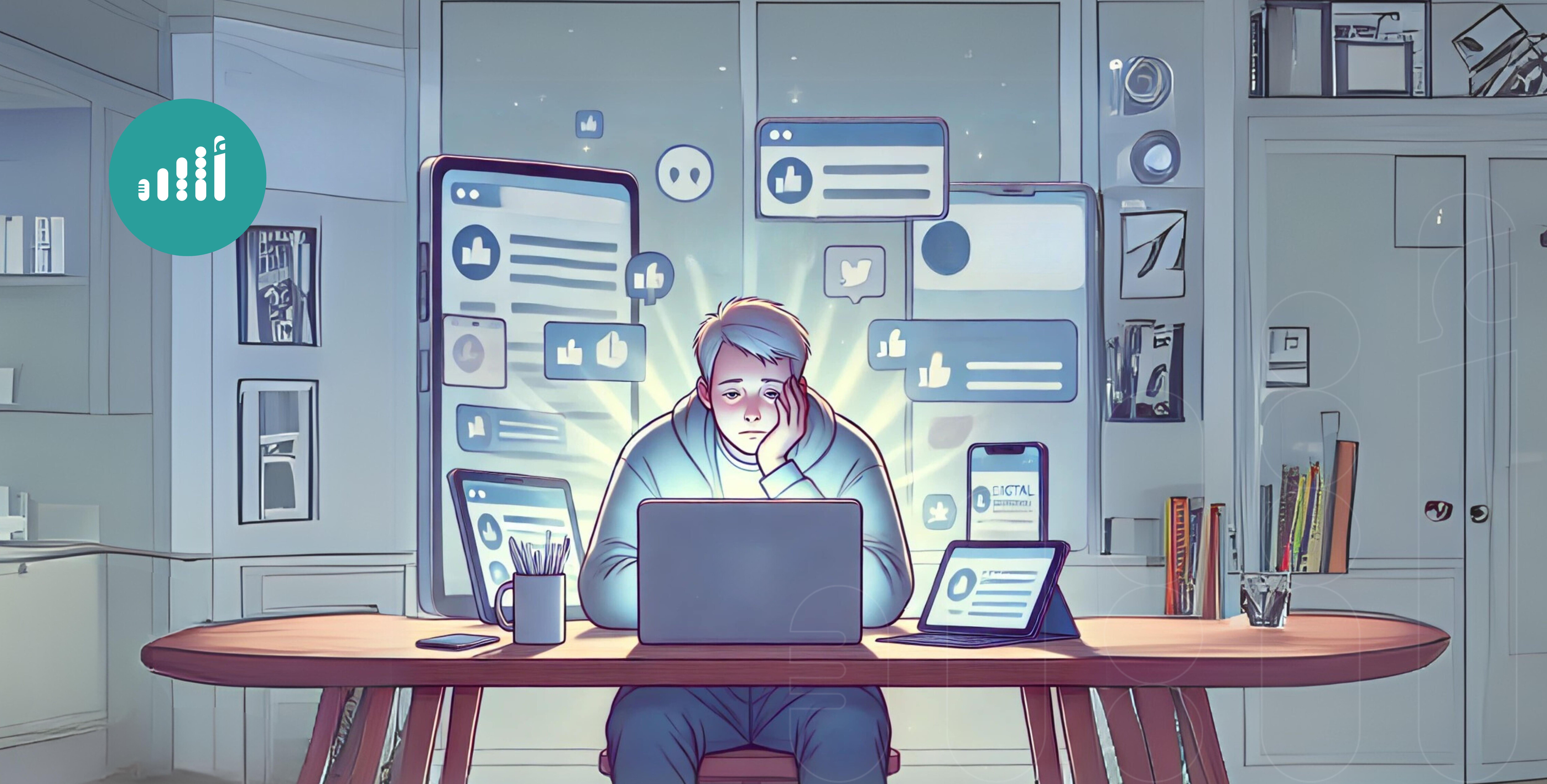 علامات الإرهاق الرقمي