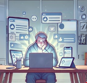 علامات الإرهاق الرقمي