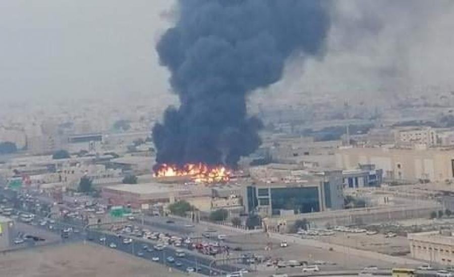 انفجارات في الكويت وأبو ظبي والبحرين وقطر  وإغلاق جزئي للأجواء الإماراتية وسط موجات صاروخية تضرب الخليج