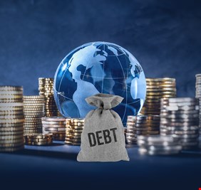 معهد دولي: ارتفاع الدين العالمي إلى 348 تريليون دولار