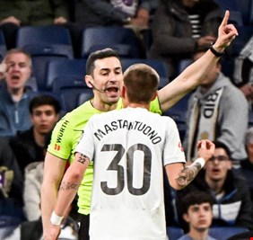 الجملة التي تسببت في طرد ماستانتونو من مباراة ريال مدريد وخيتافي