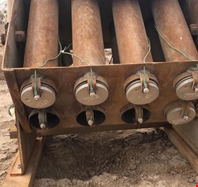 الإعلام الأمني تعلن ضبط منصة إطلاق صواريخ غربي بغداد