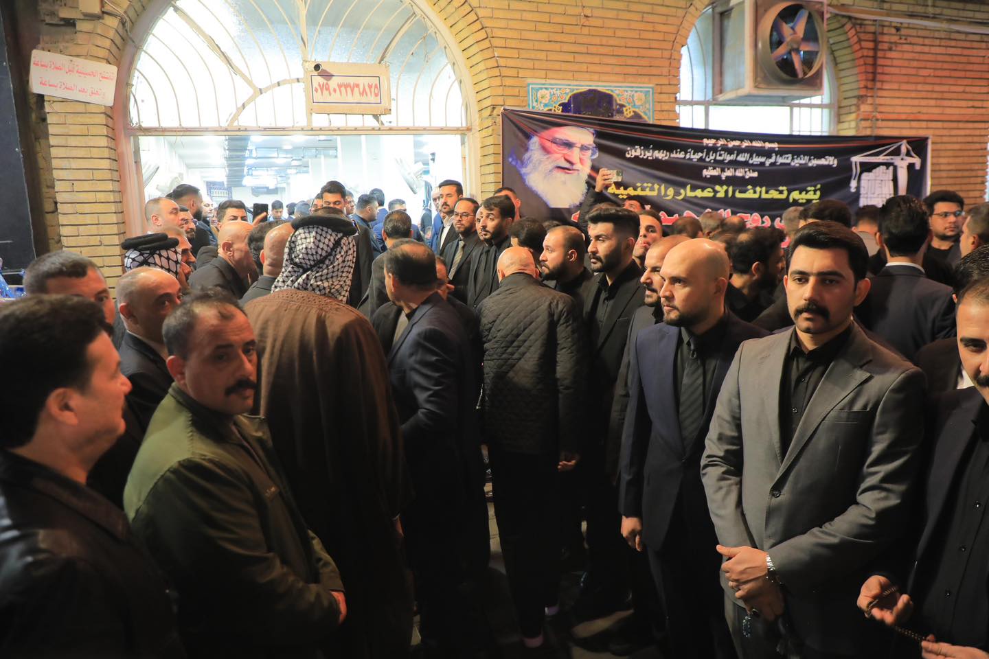 ائتلاف الإعمار والتنمية يقيم مجلس عزاء في الكاظمية على روح السيد علي  الخامنئي