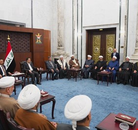 السوداني يؤكد عمله على منع استهداف الحشد الشعبي