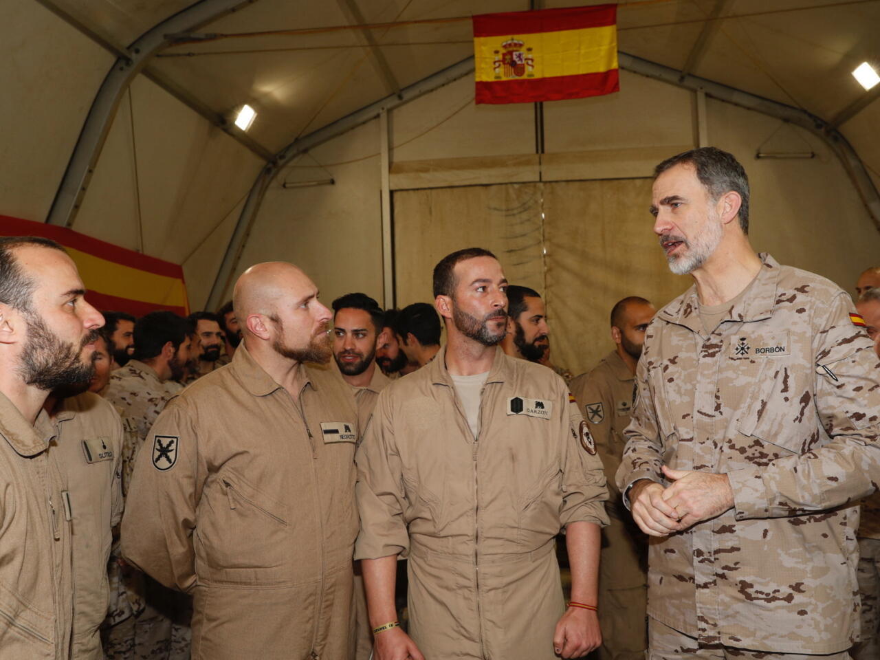 اسبانيا تعيد تمركز قواتها في العراق