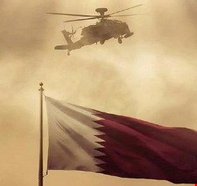 العراق يتضامن مع قطر بعد سقوط طائرة حربية