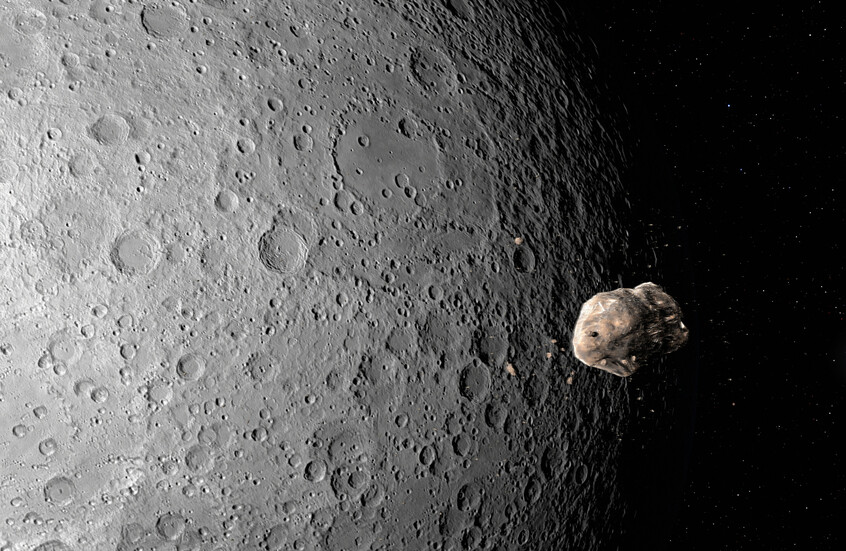 جسم ضخم يصطدم بالقمر في حدث نادر لا يتكرر إلا مرة كل 139 عاما!