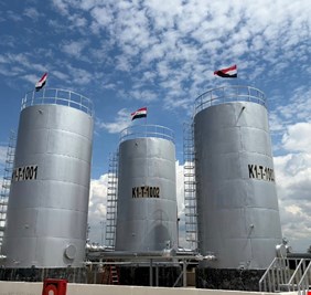 كركوك تستقبل اولى شحنات نفط البصرة