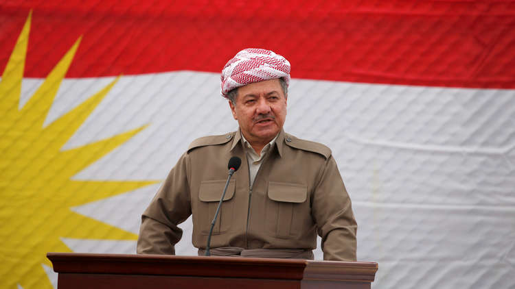 مسعود بارزاني يرفض انتخاب رئيس الجمهورية غدا السبت