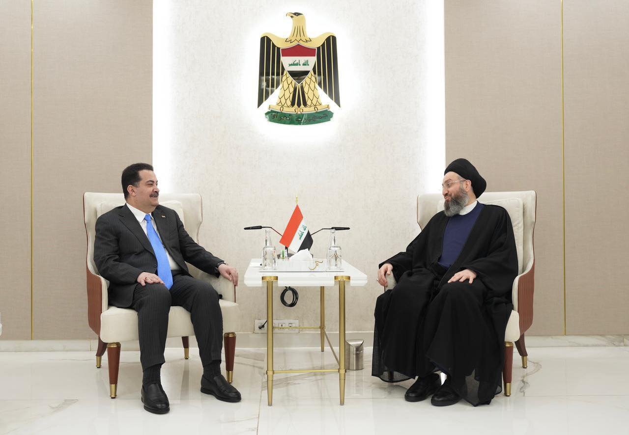 السوداني والحكيم يؤكدان أهمية الحفاظ على سيادة العراق