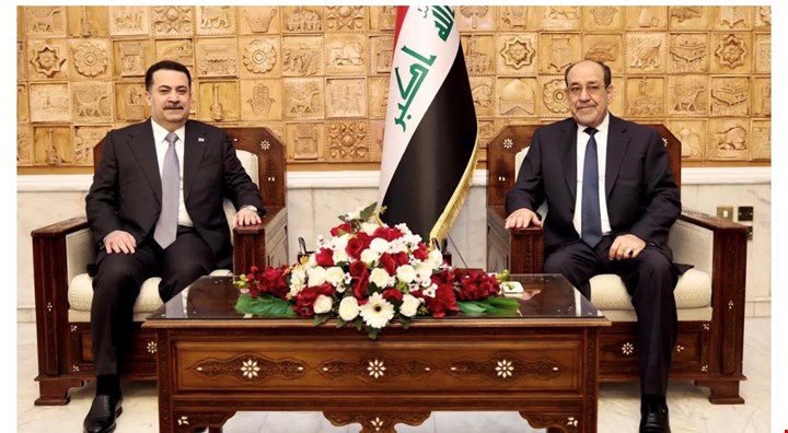 السوداني يلتقي المالكي ويبحثان أهمية الإسراع بتشكيل الحكومة واستمرار المداولات