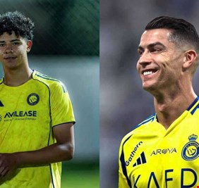 الحلم يقترب من التحقق.. كريستيانو جونيور على وشك قيادة هجوم النصر مع والده