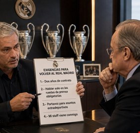 مورينيو يضع 9 شروط للعودة إلى ريال مدريد