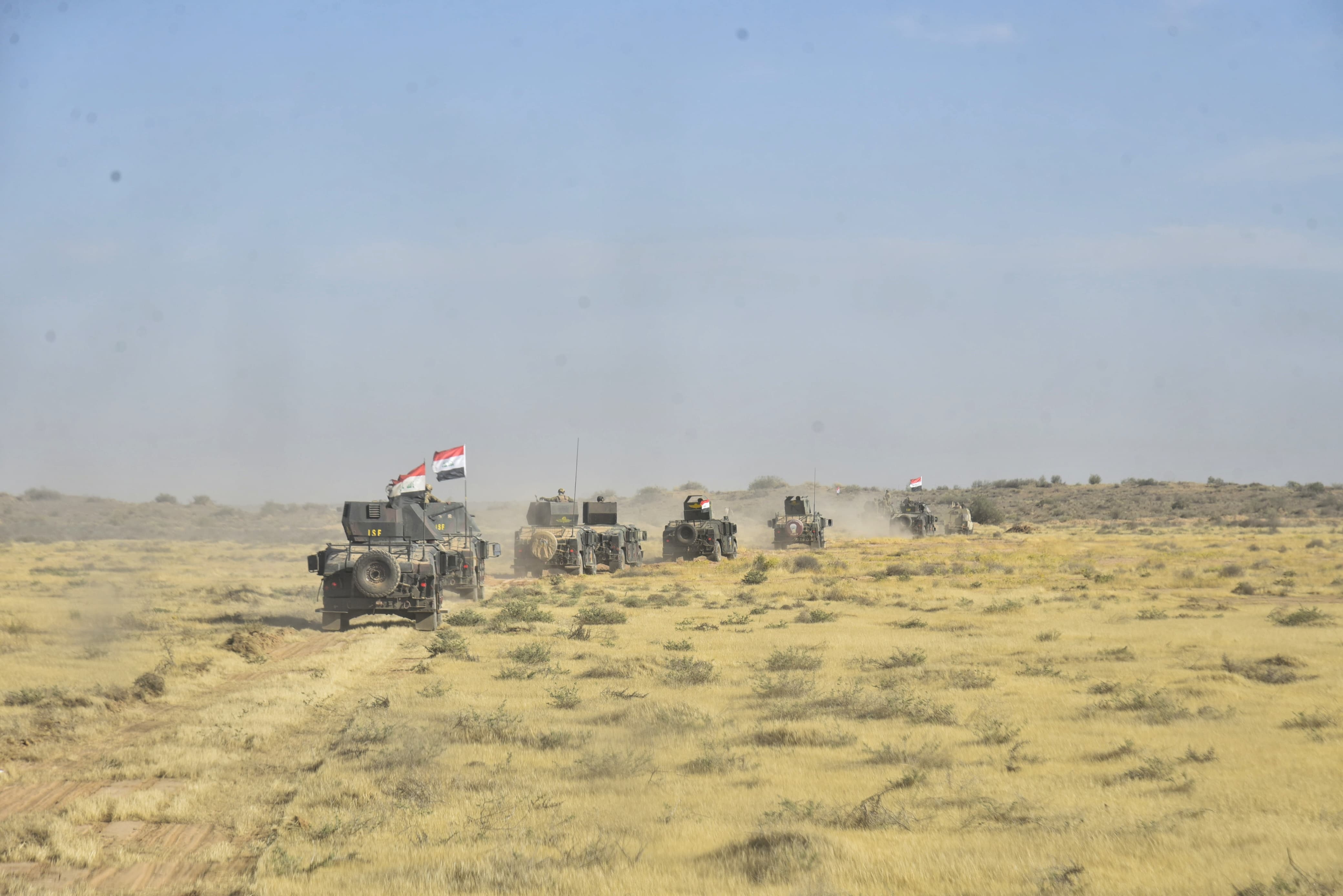 الحشد الشعبي يطلق عمليات “فرض السيادة” في بادية النجف وكربلاء لتأمين المناطق الصحراوية